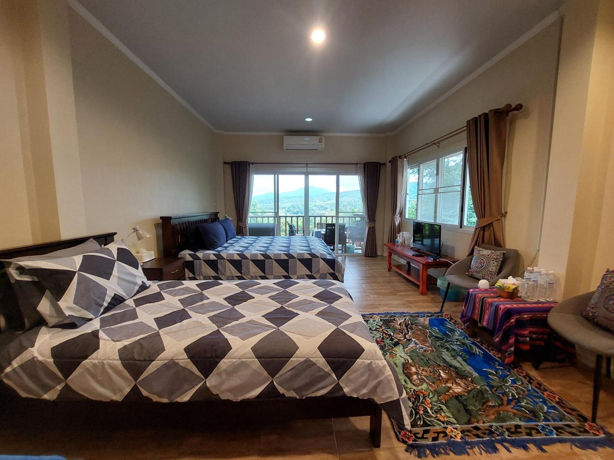 Pua Tranquil Vista Homestay Bagian luar foto
