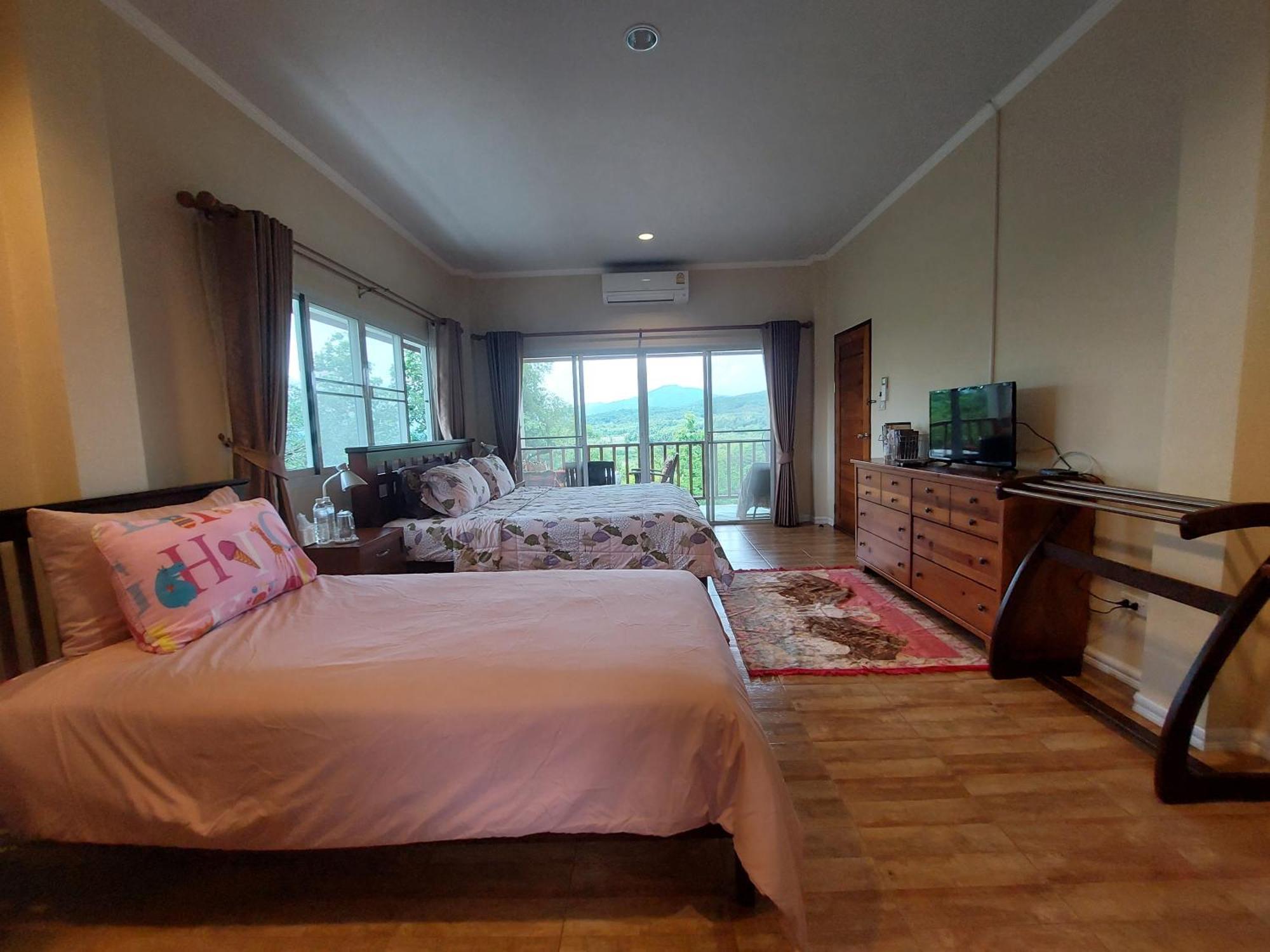 Pua Tranquil Vista Homestay Bagian luar foto