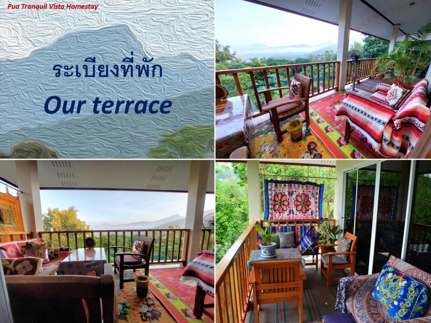 Pua Tranquil Vista Homestay Bagian luar foto