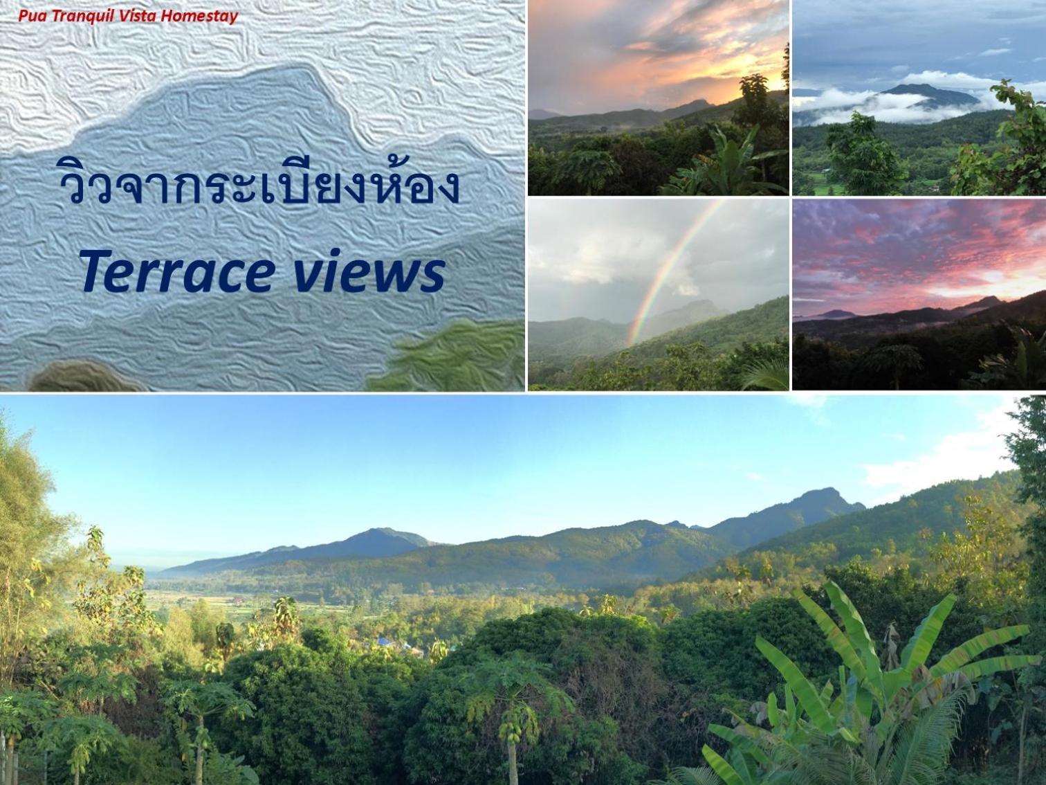Pua Tranquil Vista Homestay Bagian luar foto