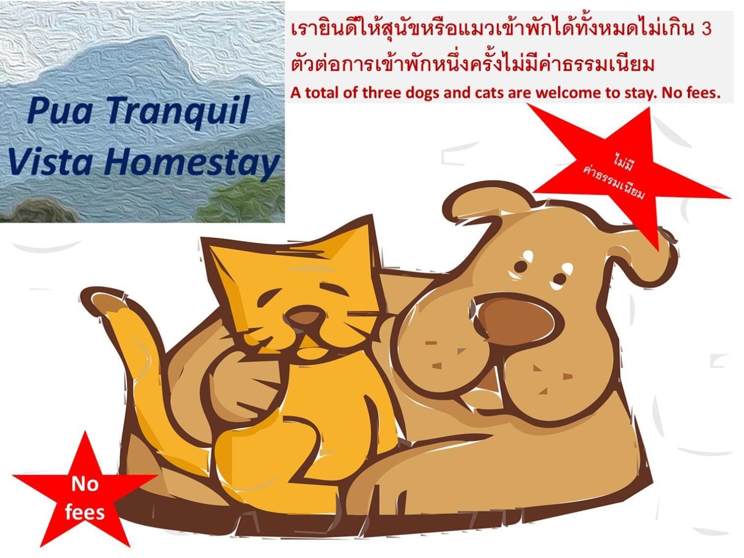 Pua Tranquil Vista Homestay Bagian luar foto