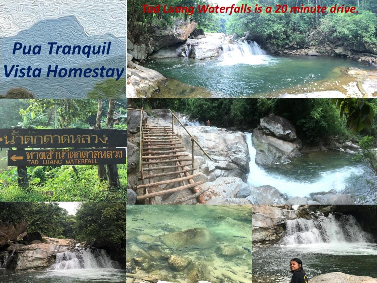 Pua Tranquil Vista Homestay Bagian luar foto