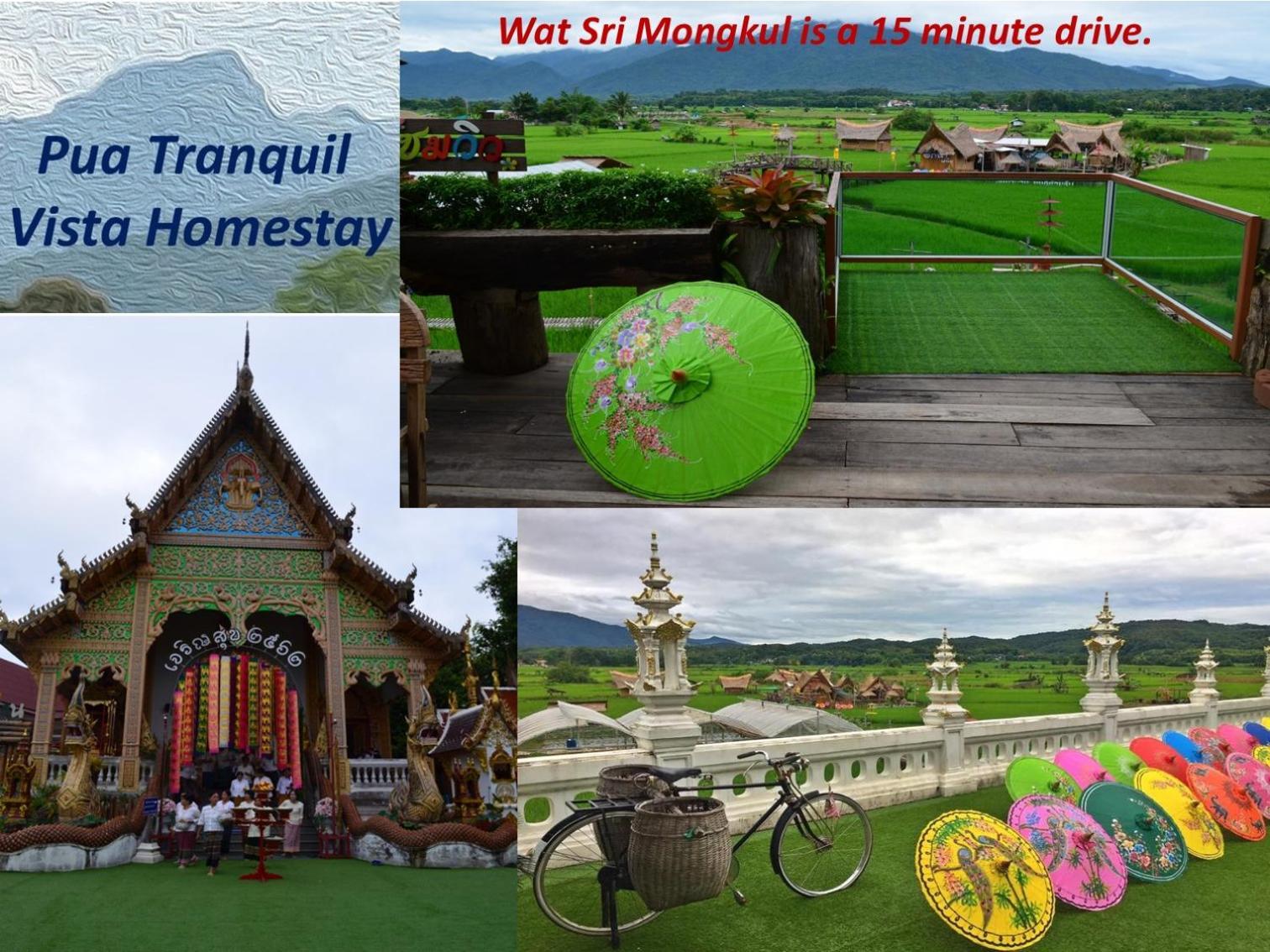 Pua Tranquil Vista Homestay Bagian luar foto