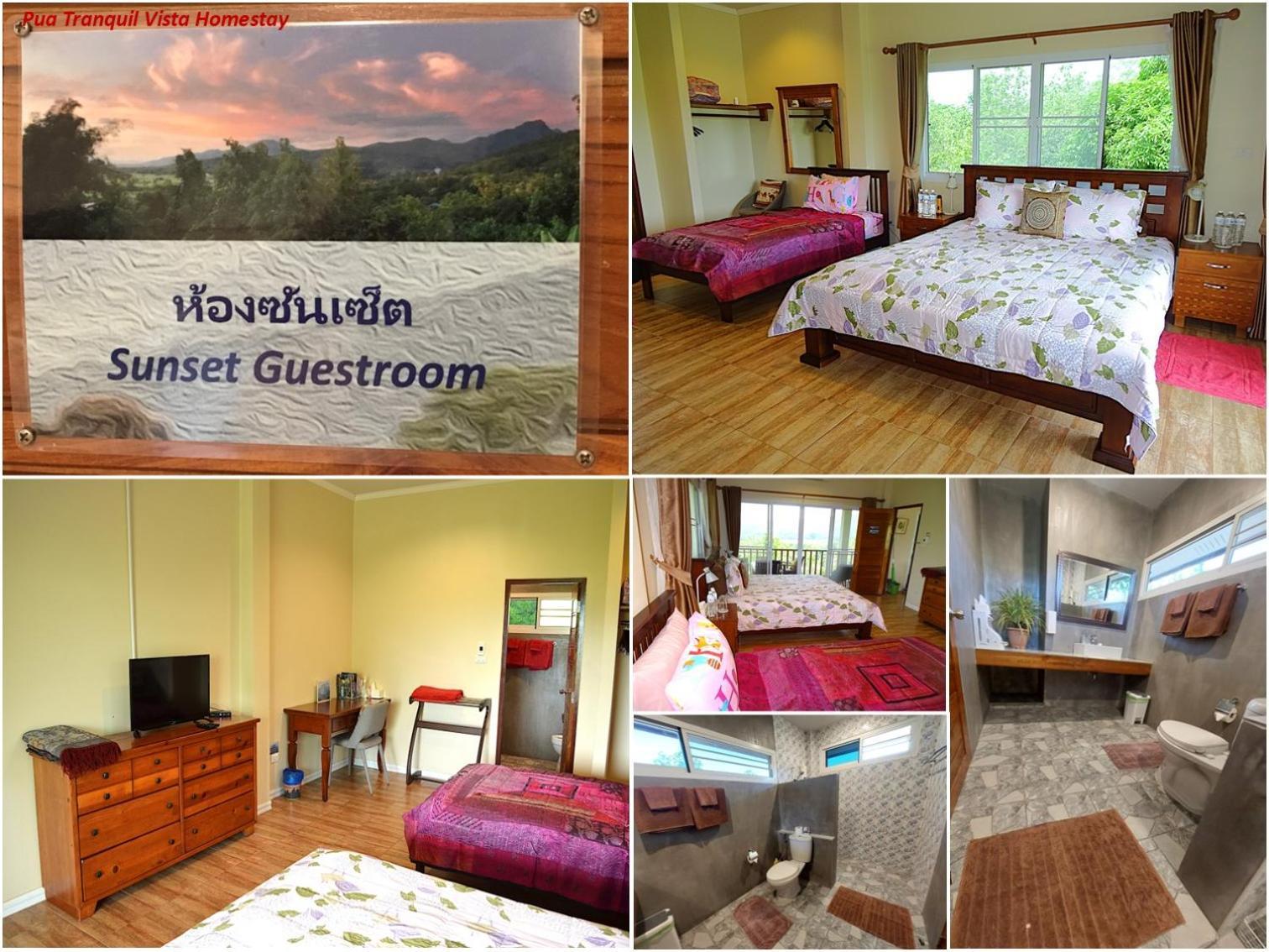 Pua Tranquil Vista Homestay Bagian luar foto